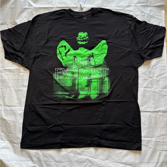 NEW! The Exorcist Movie T Shirt/ Men's (2XL) Black 100% Cotton NWT Halloween - Picture 2 of 8